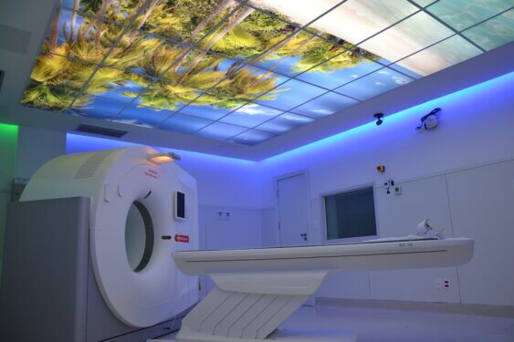 Sala de Tomografia Humanizada